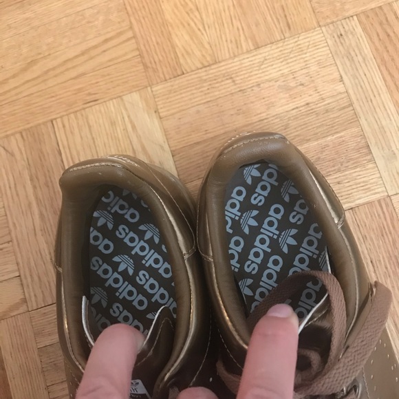 Adidas Raf Simons gold shoes size 7 men’s - Picture 6 of 8